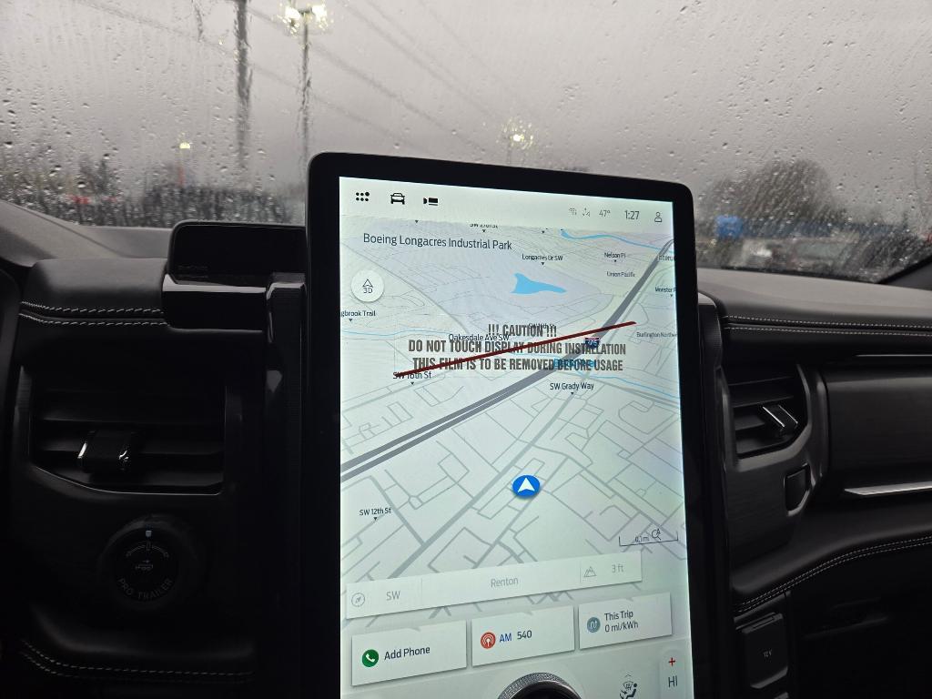 new 2025 Ford F-150 Lightning car, priced at $77,260