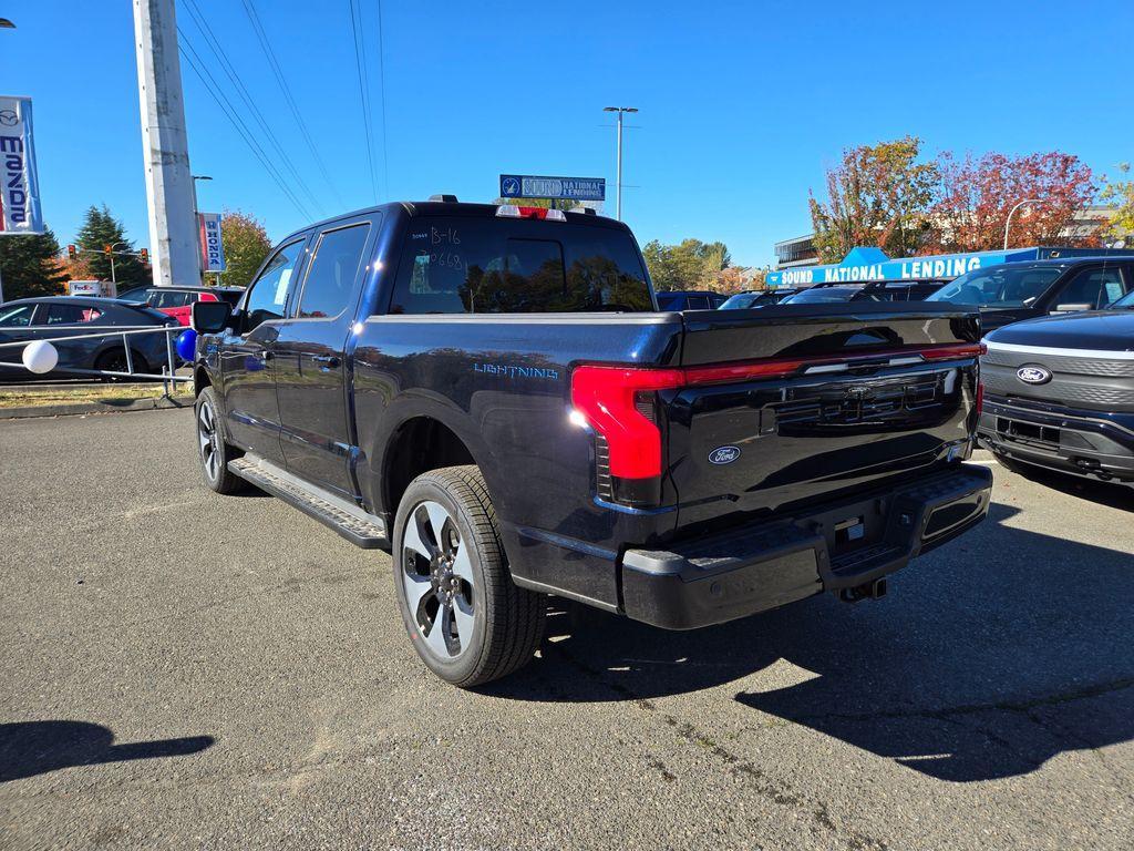 new 2025 Ford F-150 Lightning car, priced at $74,360