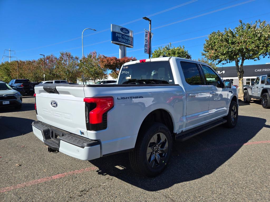 new 2025 Ford F-150 Lightning car, priced at $65,040