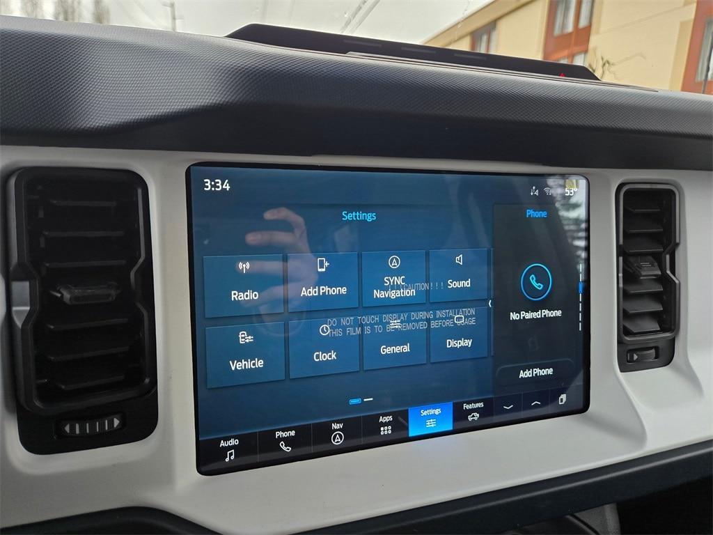 new 2025 Ford Bronco car, priced at $52,220