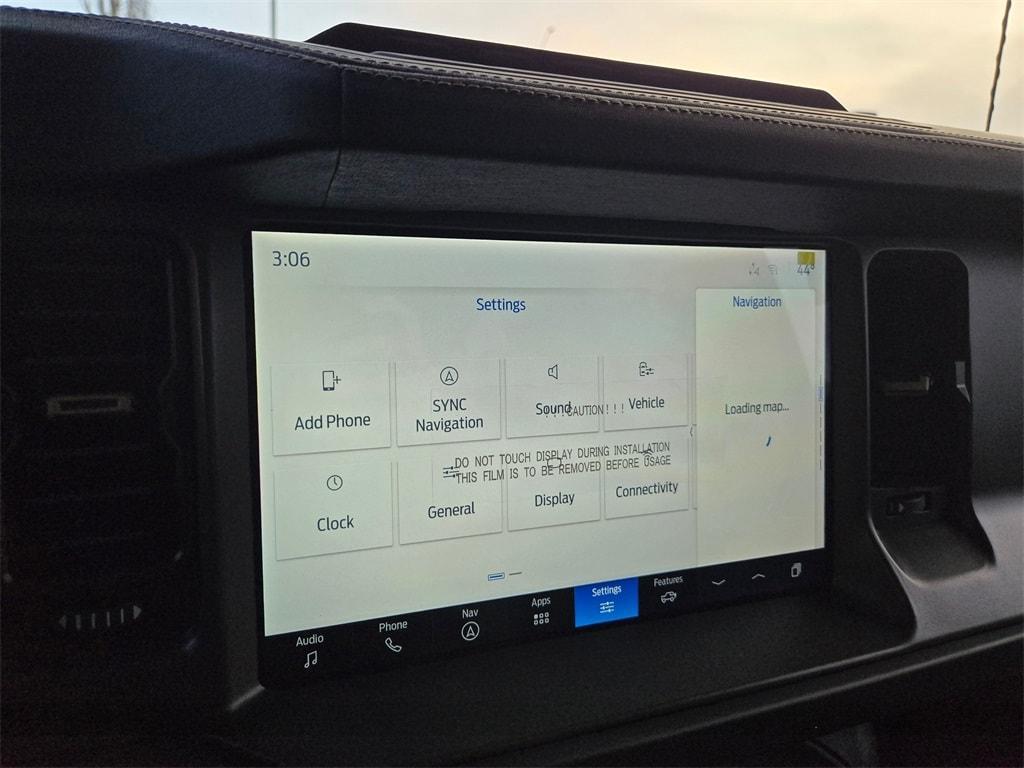 new 2025 Ford Bronco car, priced at $55,550