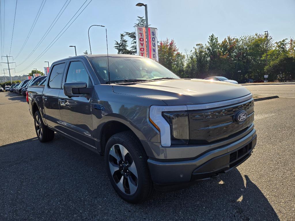 new 2025 Ford F-150 Lightning car, priced at $73,590