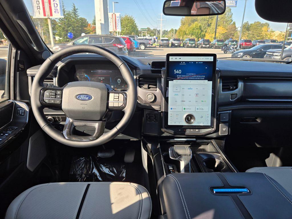 new 2025 Ford F-150 Lightning car, priced at $76,090