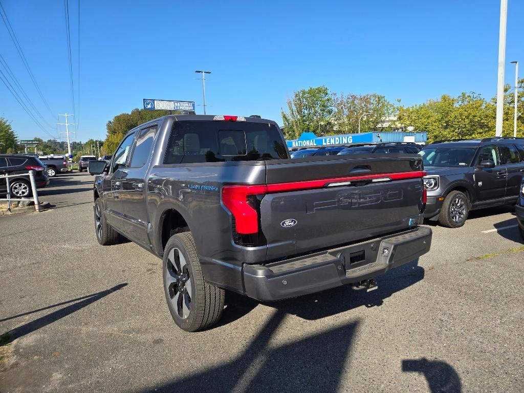 new 2025 Ford F-150 Lightning car, priced at $73,590