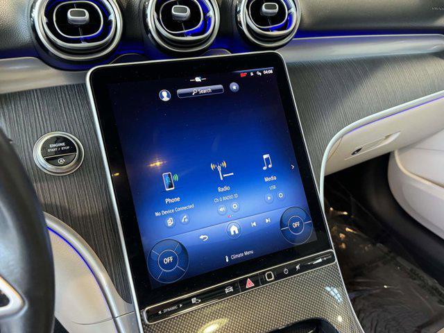 used 2022 Mercedes-Benz C-Class car, priced at $32,988