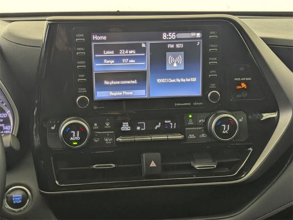 used 2022 Toyota Highlander car, priced at $29,750