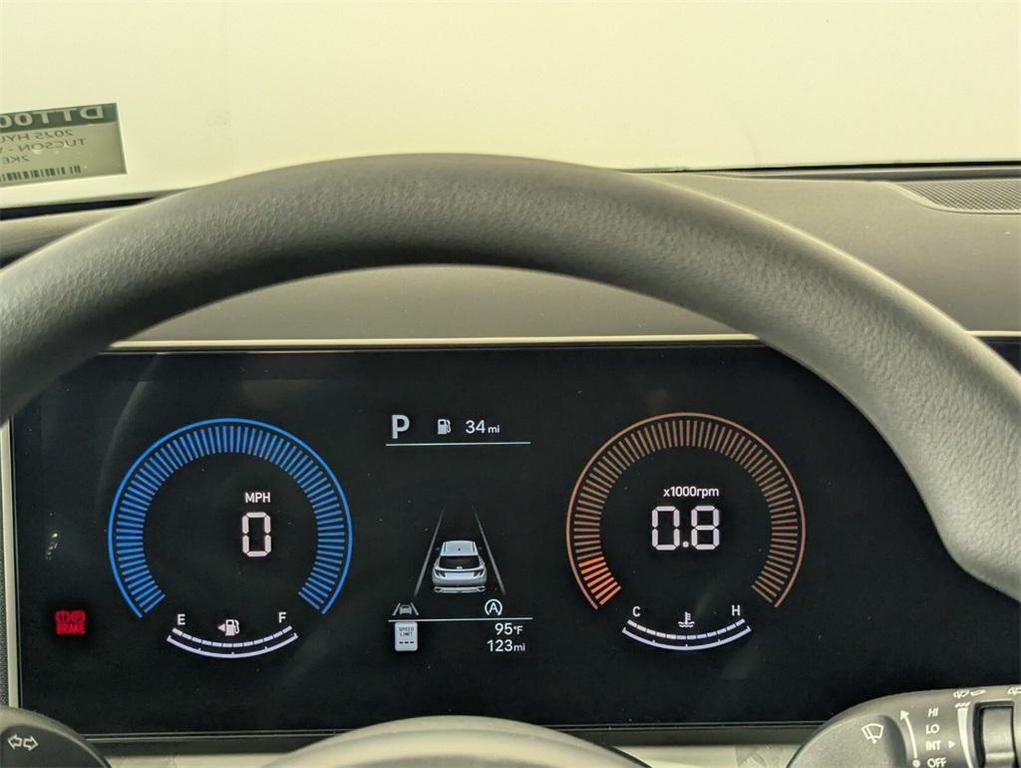 new 2025 Hyundai Tucson car, priced at $29,559