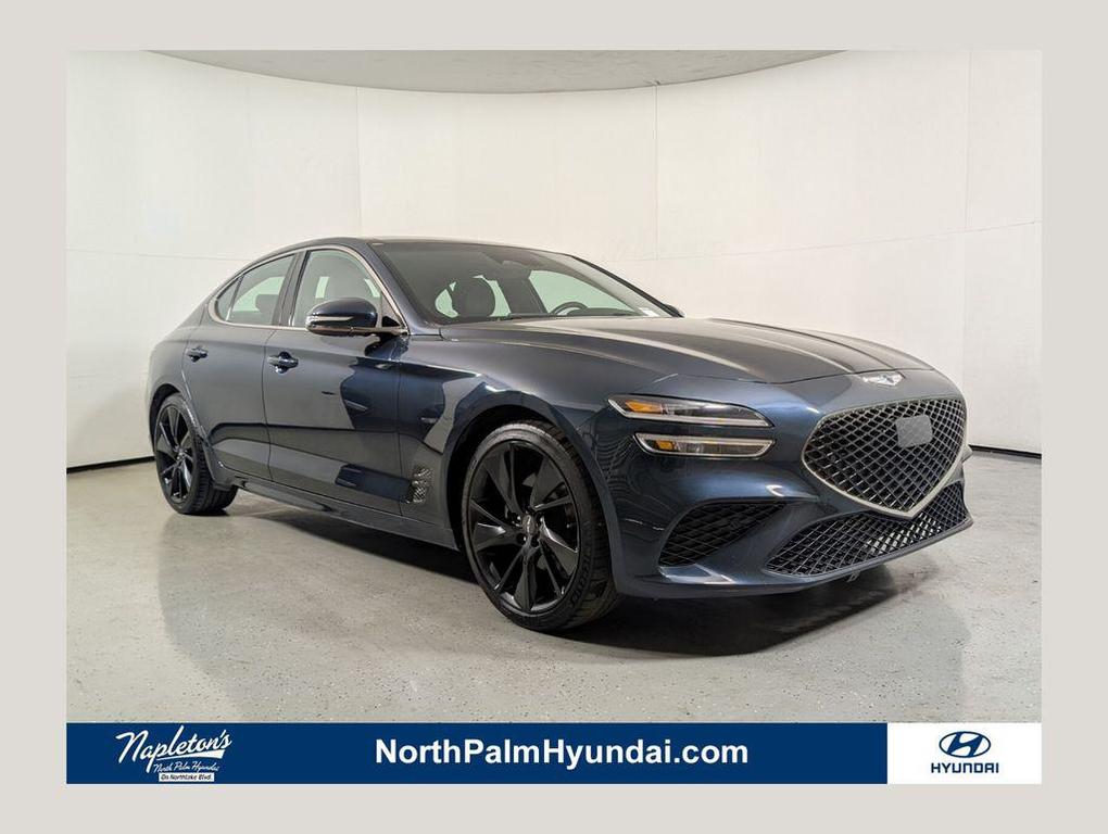 used 2023 Genesis G70 car, priced at $28,776