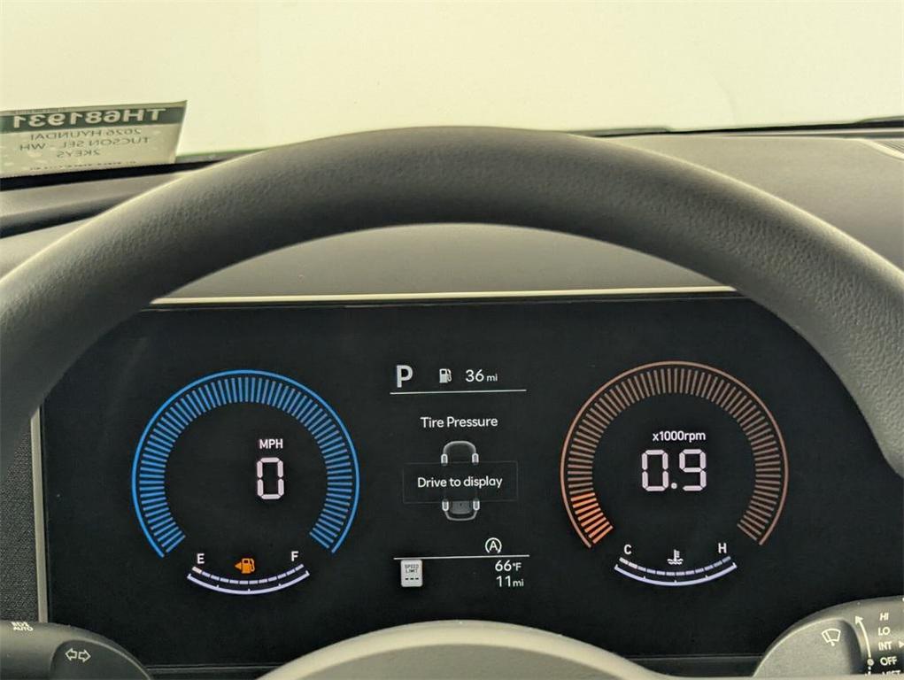 new 2026 Hyundai Tucson car, priced at $32,518