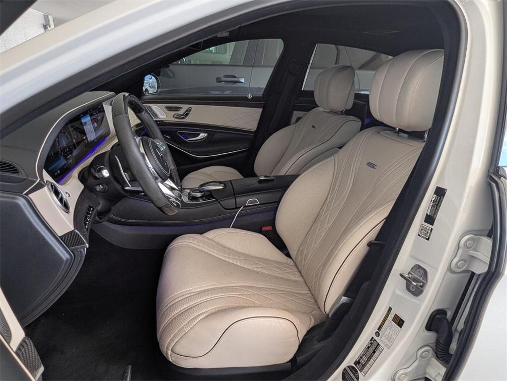 used 2020 Mercedes-Benz AMG S 63 car, priced at $89,999