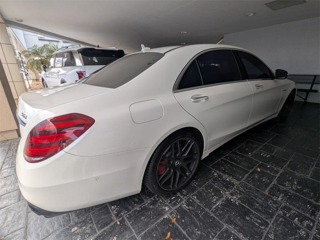 used 2020 Mercedes-Benz AMG S 63 car, priced at $89,999