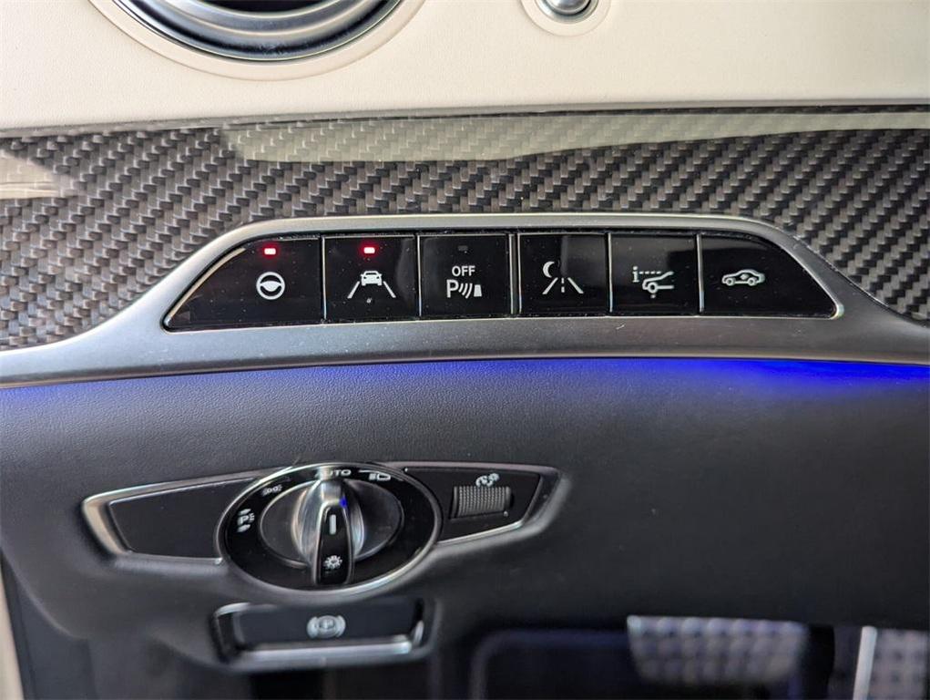 used 2020 Mercedes-Benz AMG S 63 car, priced at $89,999