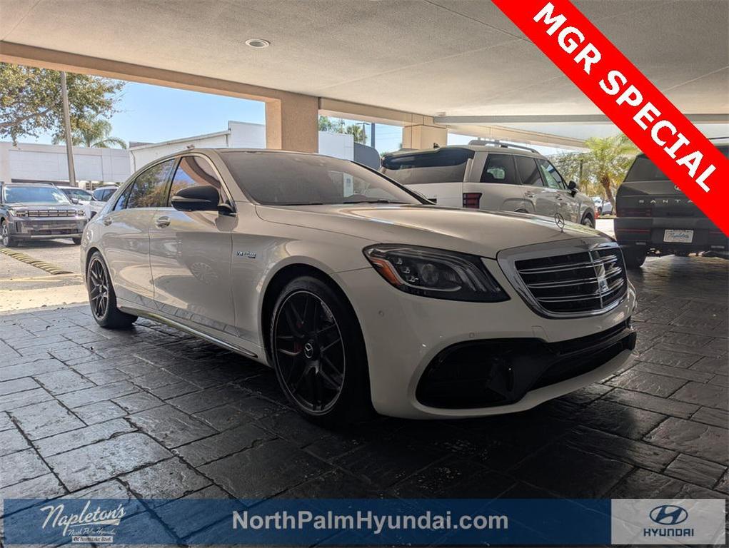 used 2020 Mercedes-Benz AMG S 63 car, priced at $89,999