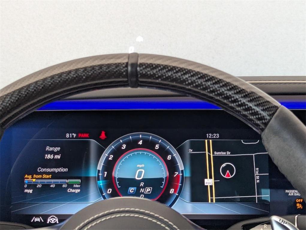 used 2020 Mercedes-Benz AMG S 63 car, priced at $89,999