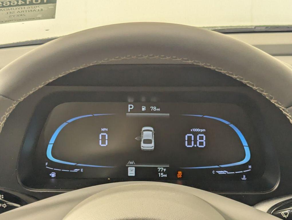 new 2026 Hyundai Elantra car, priced at $24,053