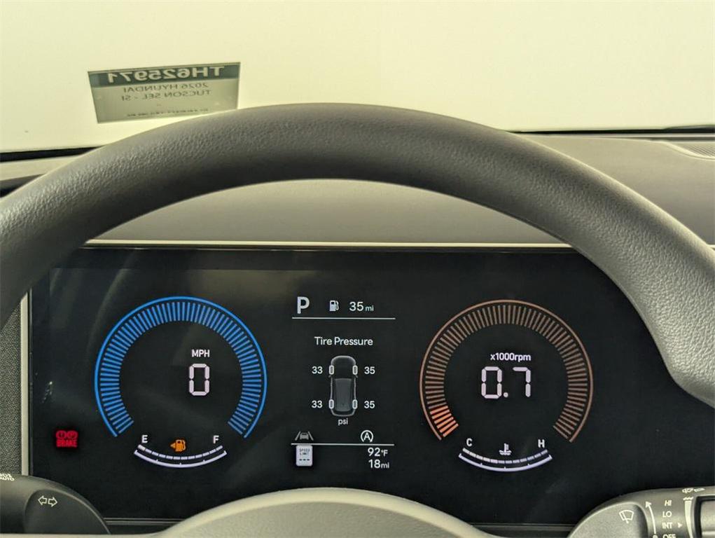 new 2026 Hyundai Tucson car, priced at $31,804