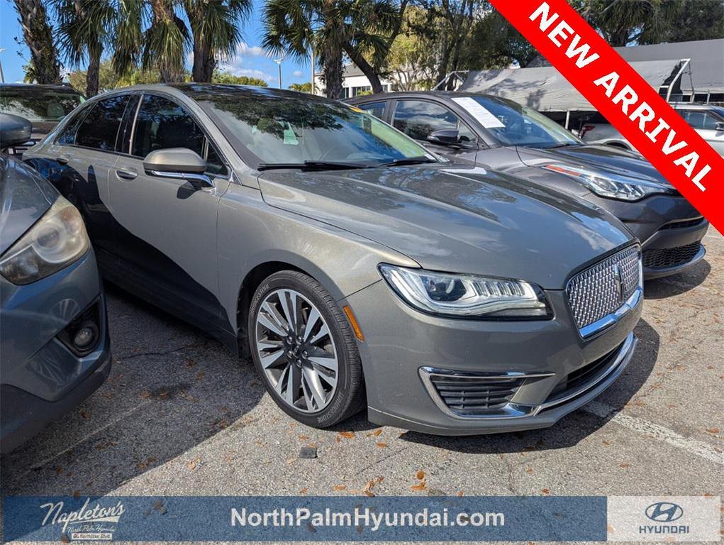 used 2017 Lincoln MKZ car, priced at $13,598