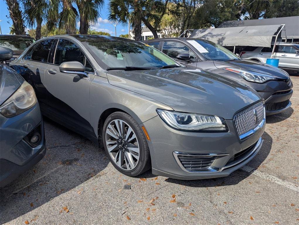 used 2017 Lincoln MKZ car, priced at $14,000
