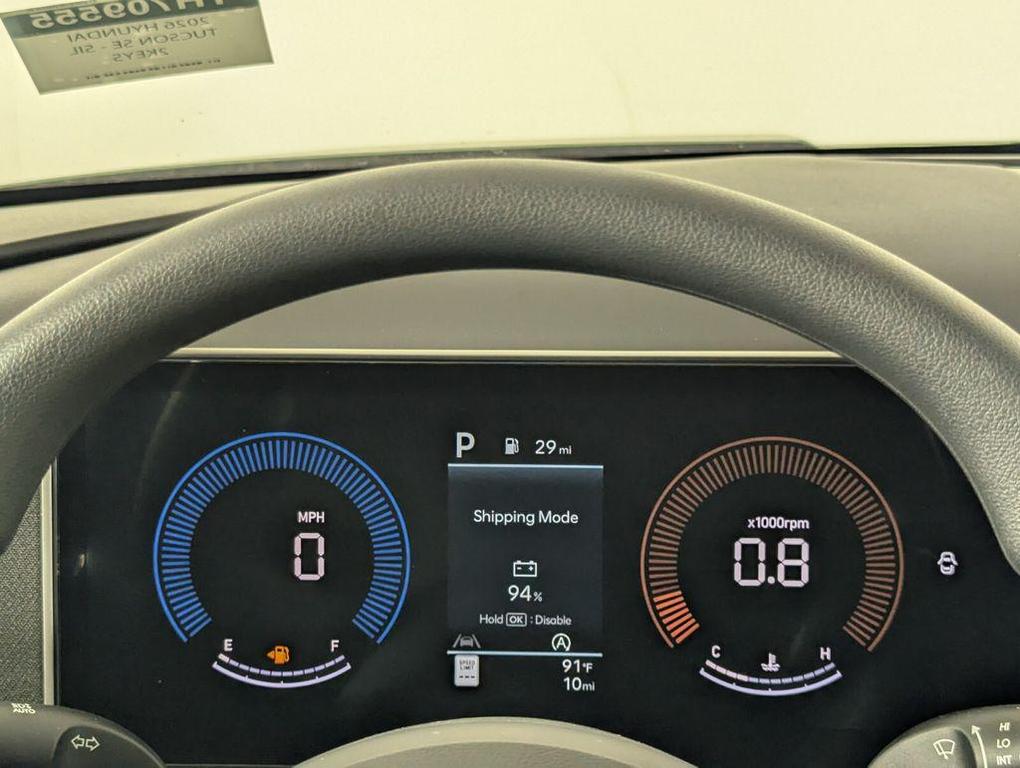 new 2026 Hyundai Tucson car, priced at $32,162