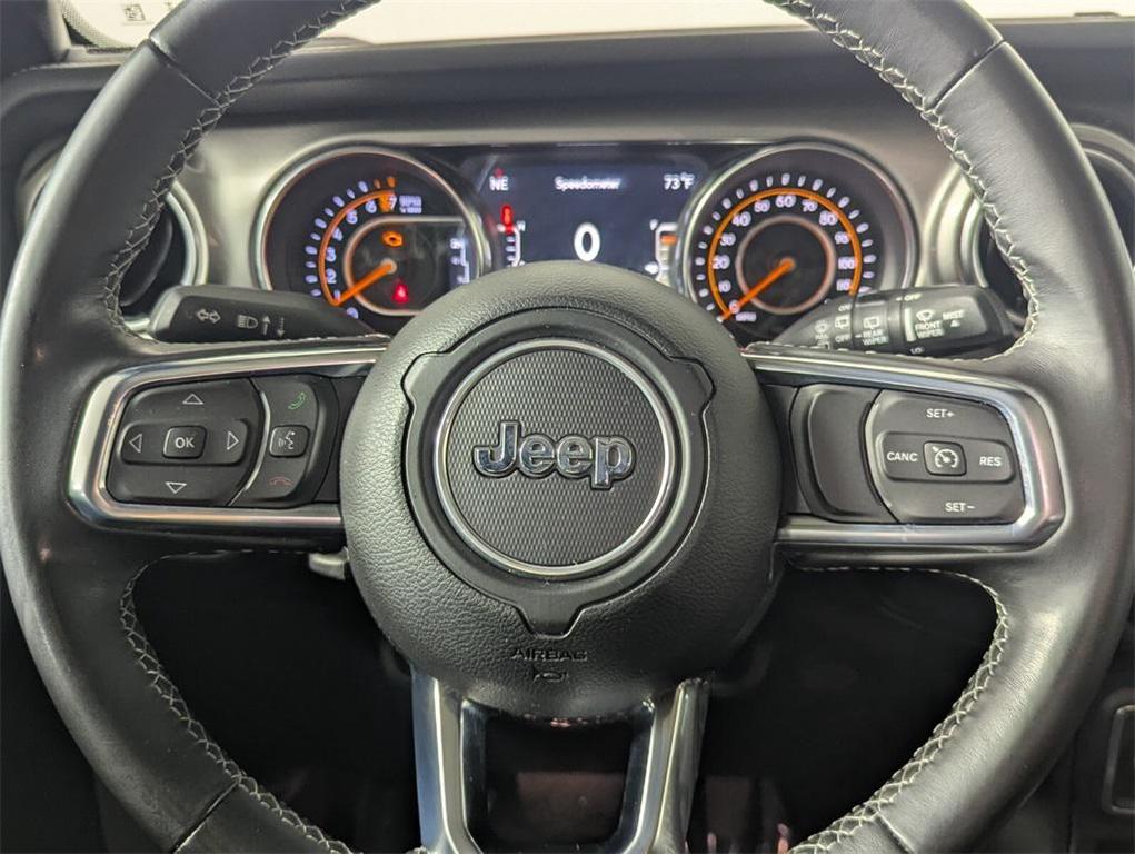 used 2020 Jeep Wrangler Unlimited car, priced at $22,500