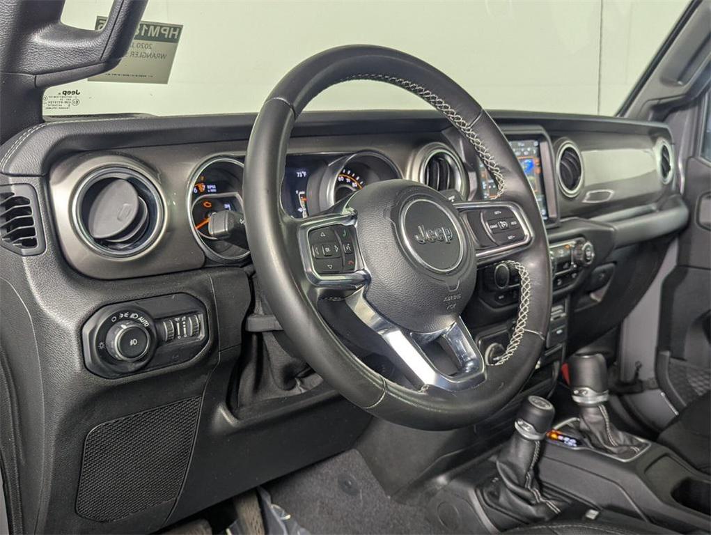 used 2020 Jeep Wrangler Unlimited car, priced at $22,500