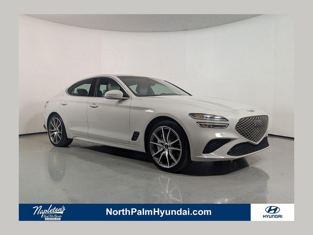 used 2025 Genesis G70 car, priced at $28,801
