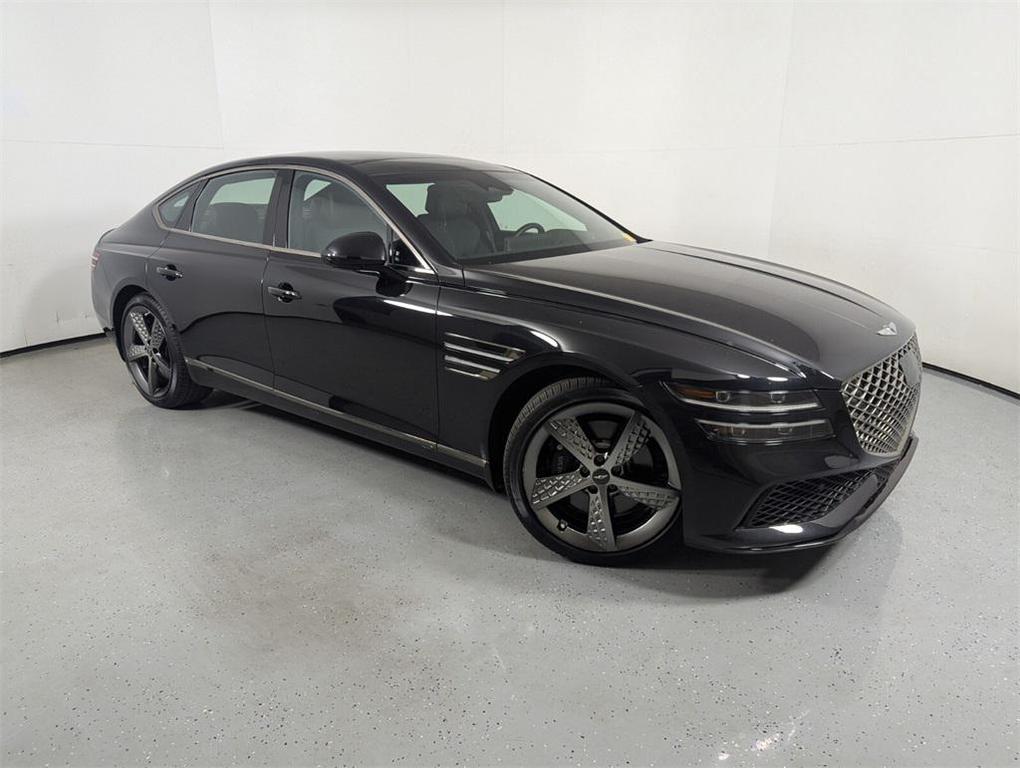used 2024 Genesis G80 car, priced at $46,750