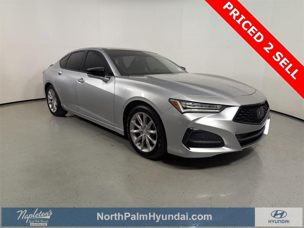 used 2021 Acura TLX car, priced at $21,900