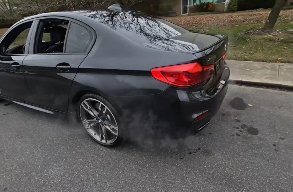 used 2020 BMW M550 car, priced at $44,900