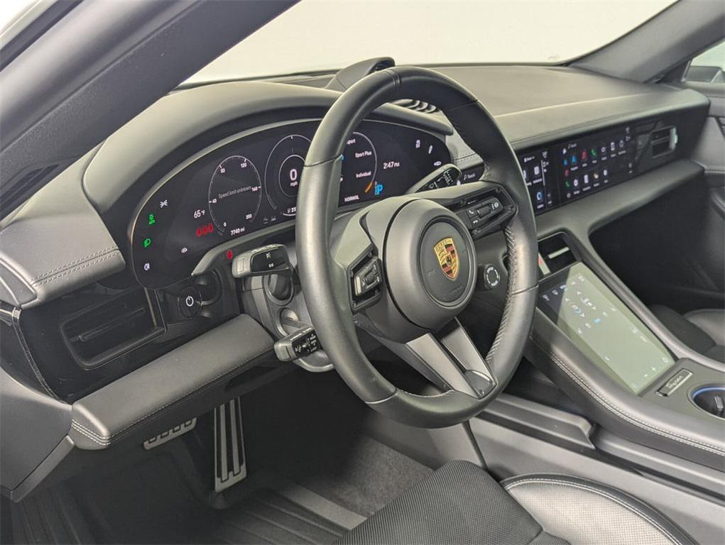used 2024 Porsche Taycan car, priced at $87,900