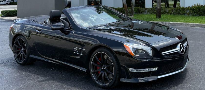used 2014 Mercedes-Benz SL-Class car, priced at $76,776