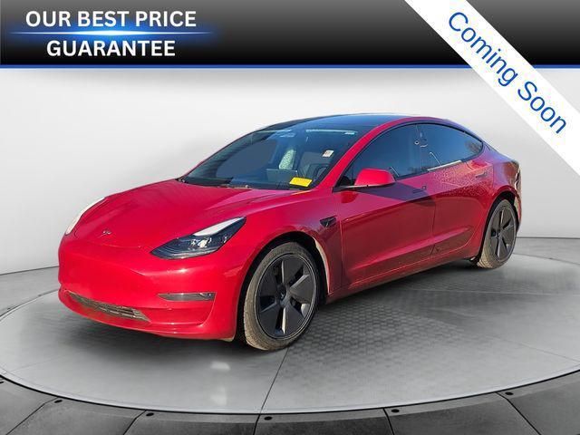 used 2023 Tesla Model 3 car, priced at $22,472