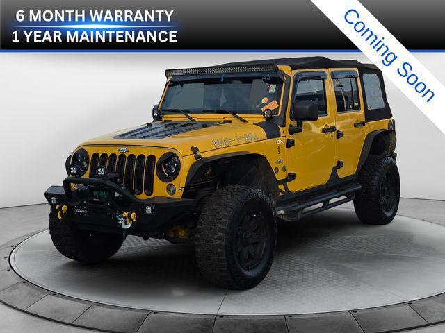 used 2015 Jeep Wrangler Unlimited car, priced at $18,672