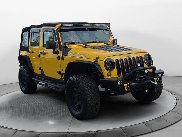 used 2015 Jeep Wrangler Unlimited car, priced at $18,672