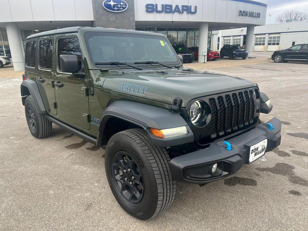 used 2023 Jeep Wrangler 4xe car, priced at $27,895