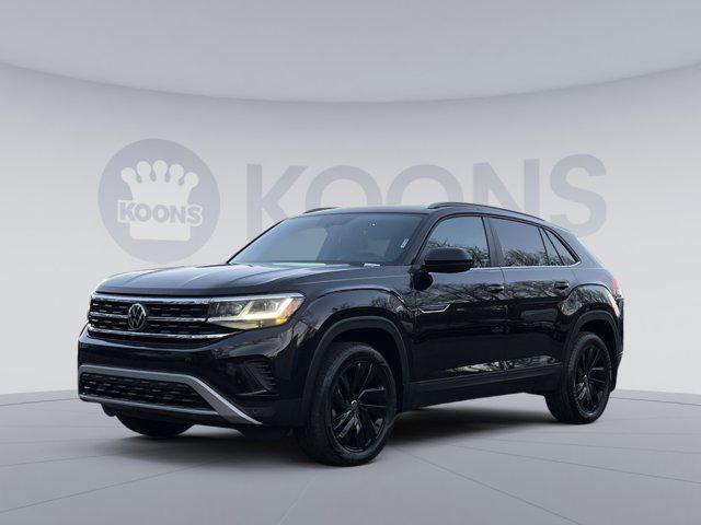 used 2022 Volkswagen Atlas Cross Sport car, priced at $22,500