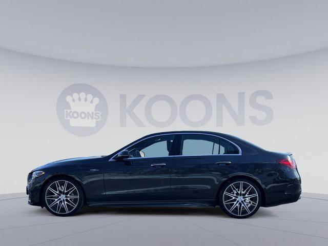 used 2024 Mercedes-Benz AMG C 43 car, priced at $51,000