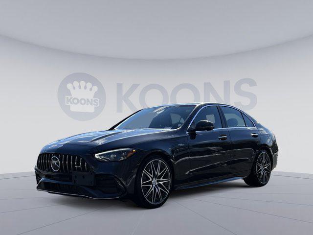 used 2024 Mercedes-Benz AMG C 43 car, priced at $51,000