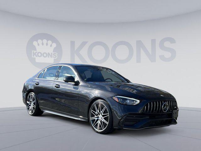 used 2024 Mercedes-Benz AMG C 43 car, priced at $51,000
