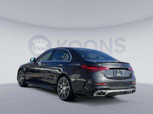 used 2024 Mercedes-Benz AMG C 43 car, priced at $51,000
