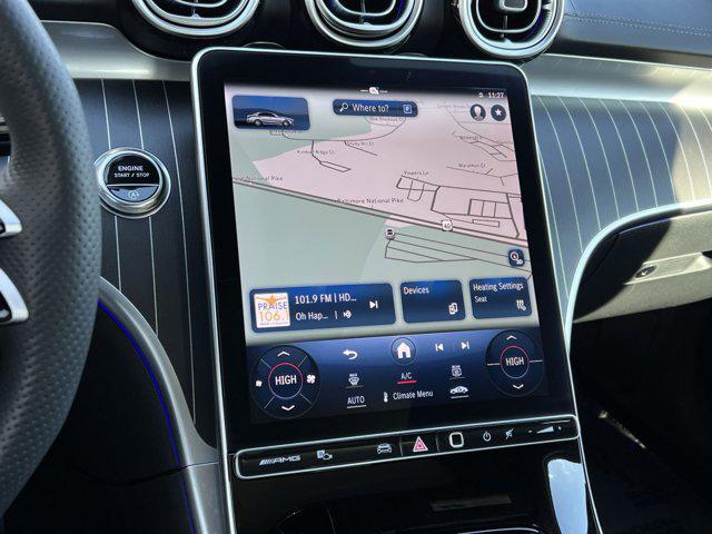 used 2024 Mercedes-Benz AMG C 43 car, priced at $51,000