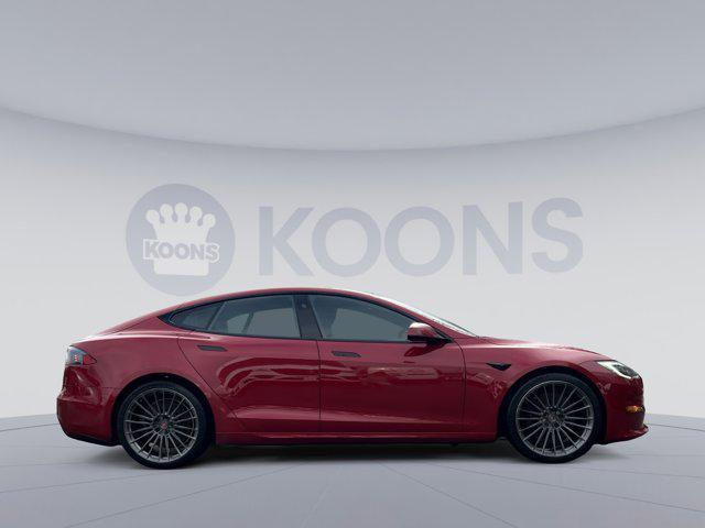 used 2021 Tesla Model S car, priced at $46,000