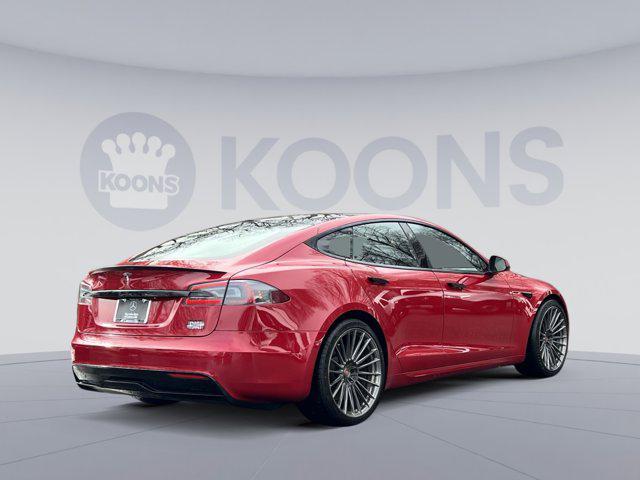 used 2021 Tesla Model S car, priced at $46,000