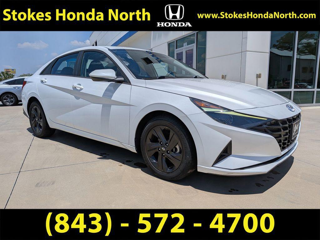 used 2021 Hyundai Elantra car, priced at $16,358