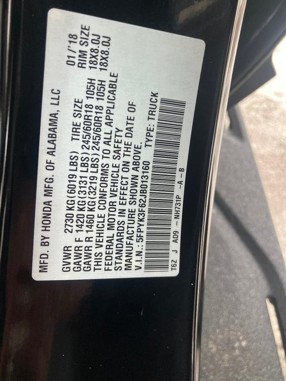 used 2018 Honda Ridgeline car, priced at $19,995