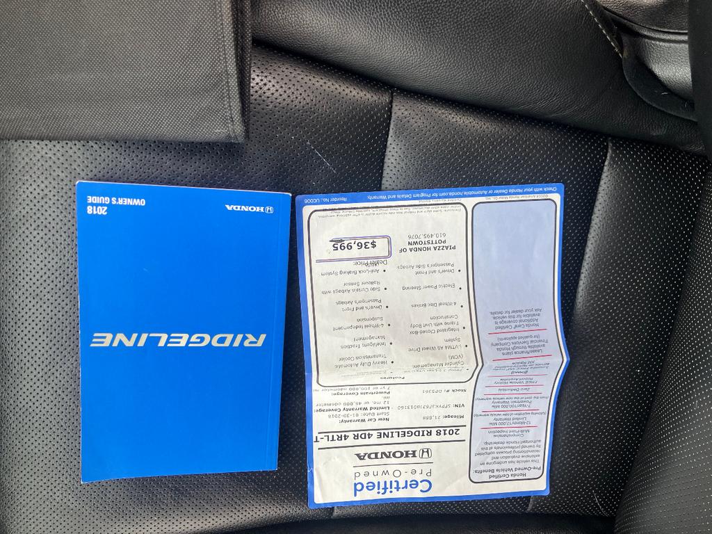 used 2018 Honda Ridgeline car, priced at $19,995