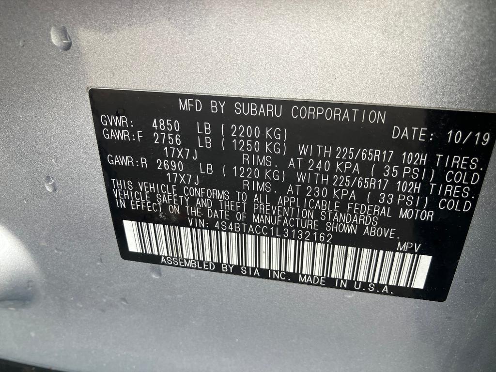 used 2020 Subaru Outback car, priced at $17,995