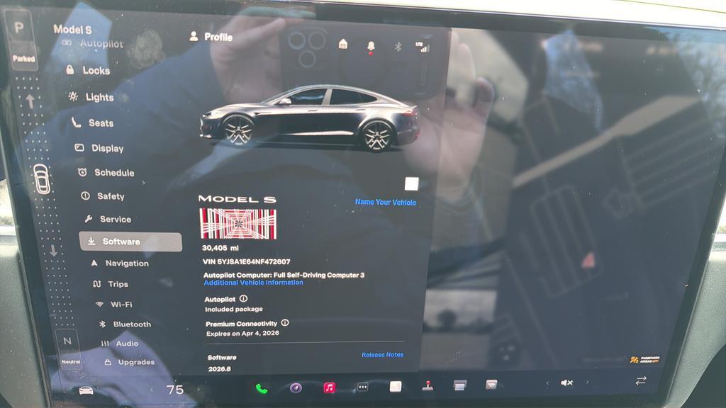 used 2022 Tesla Model S car, priced at $59,995