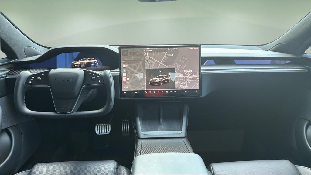 used 2021 Tesla Model S car, priced at $53,979