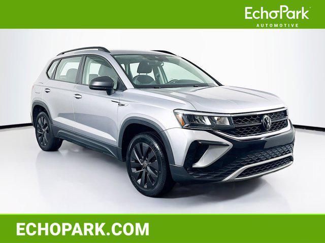 used 2024 Volkswagen Taos car, priced at $16,797